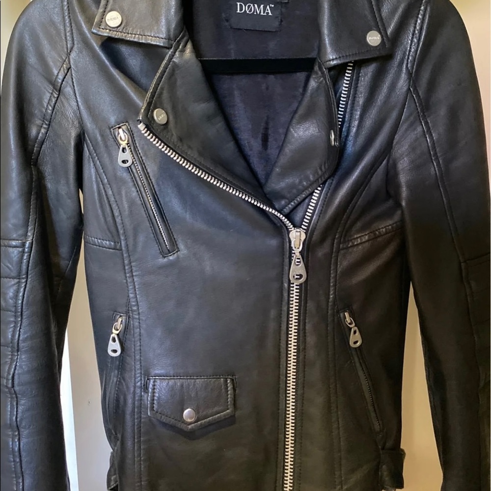 DOMA leather jacket - Picture 6 of 8